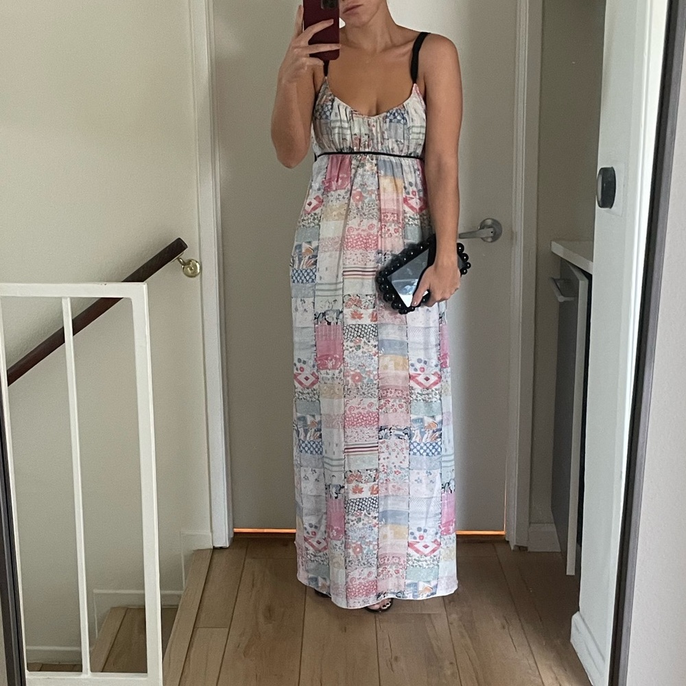 Raquel Allegra silk Gown- worn only once!